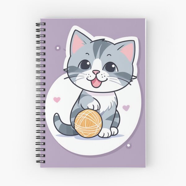 Item preview, Art - Kawaii Style Kitten Illustration, Visual Trends designed and sold by AnimeShin.