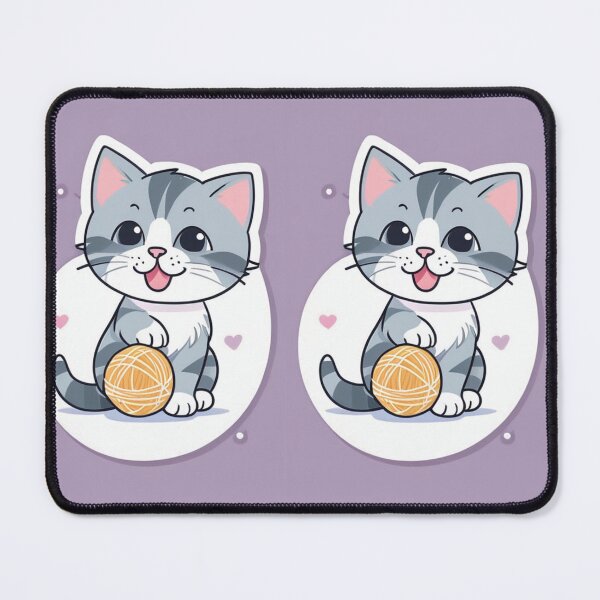 Item preview, Art - Kawaii Style Kitten Illustration, Visual Trends designed and sold by AnimeShin.