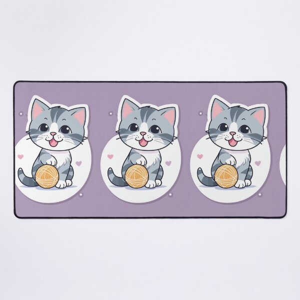 Item preview, Art - Kawaii Style Kitten Illustration, Visual Trends designed and sold by AnimeShin.