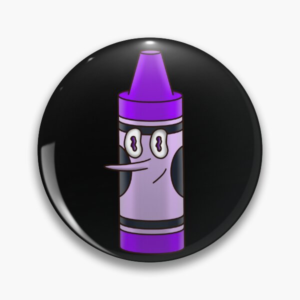Item preview, Purple Crayon designed and sold by ClayDayArt.