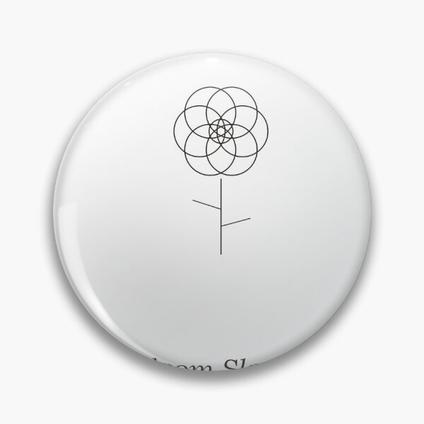 Item preview, Bloom Slowly Geometric Flower Line Art designed and sold by ⭐ AURA STUDIO.