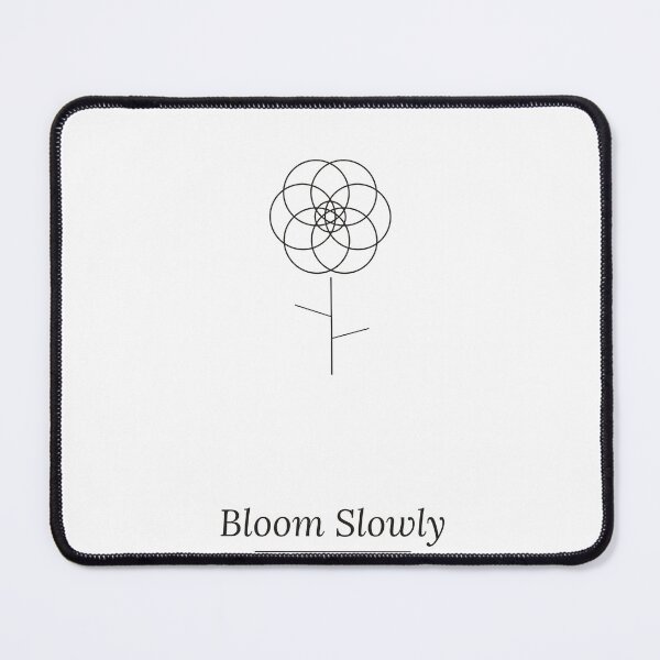 Item preview, Bloom Slowly Geometric Flower Line Art designed and sold by ⭐ AURA STUDIO.