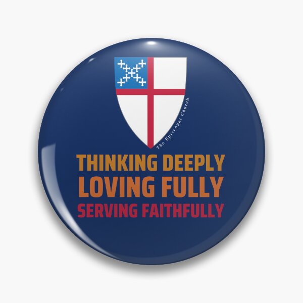 Aperçu de l'œuvre Thinking Deeply. Loving Fully. Serving Faithfully. - The Episcopal Church créée et vendue par Canterbury Episcopal Campus Ministry at Texas Tech University .