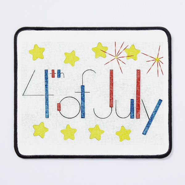 Item preview, Fourth of July Stars and Fireworks designed and sold by emilykcreations.