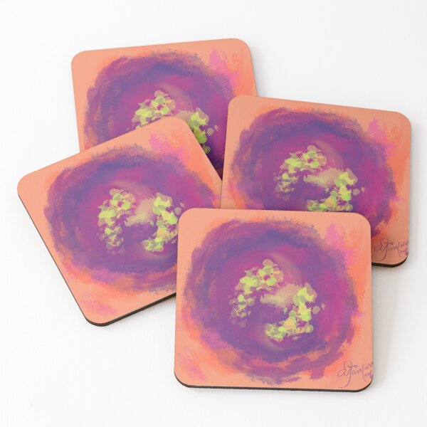 Item preview, Peachy Flower sunset designed and sold by ButterfliNest.