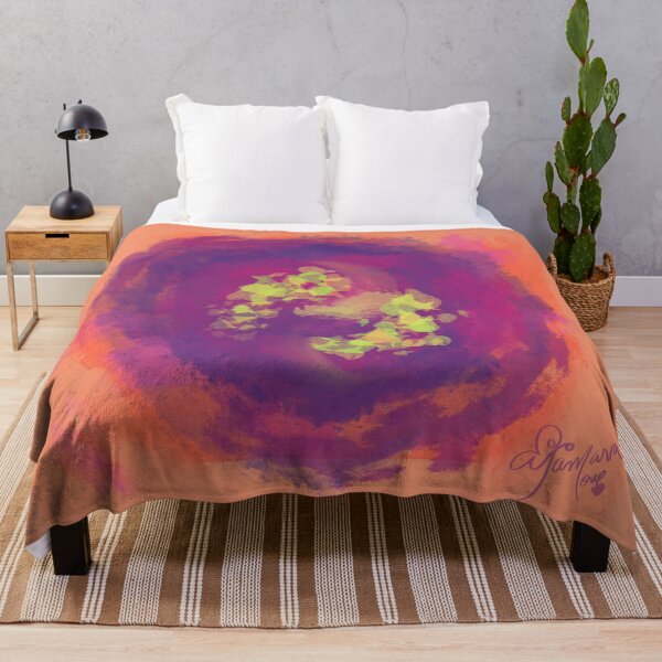 Item preview, Peachy Flower sunset designed and sold by ButterfliNest.