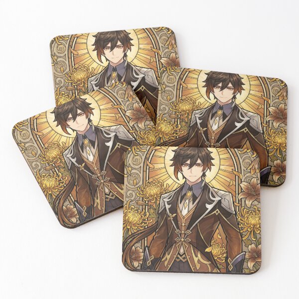 Item preview, Stained Glass Zhongli designed and sold by Thunderbelts.