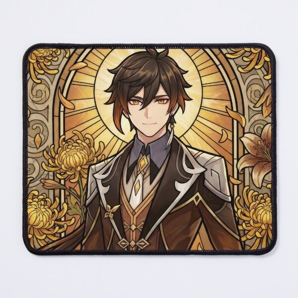 Item preview, Stained Glass Zhongli designed and sold by Thunderbelts.