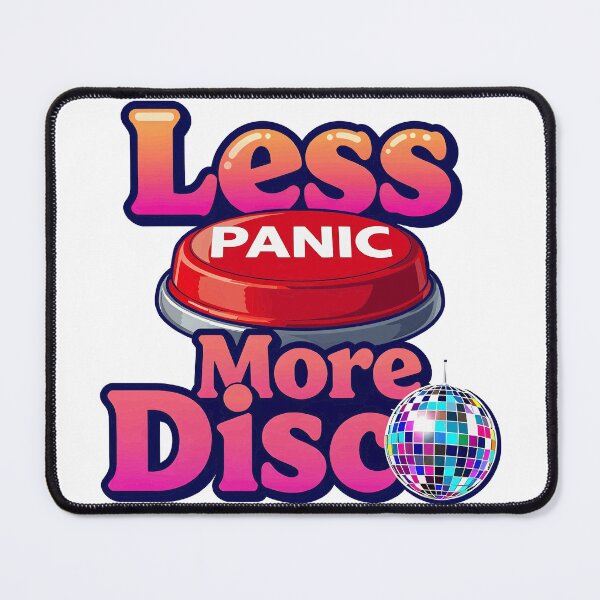 Item preview, Less Panic More Disco designed and sold by Viperlord.