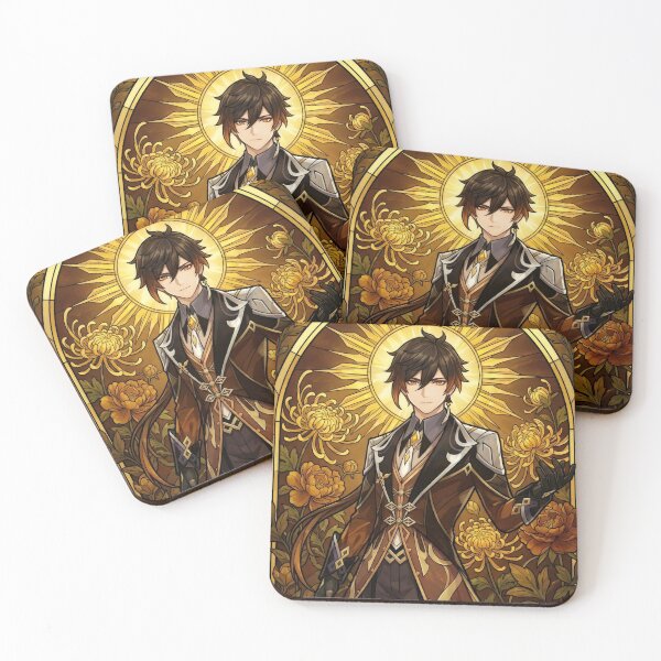 Item preview, Stained Glass Zhongli designed and sold by Thunderbelts.
