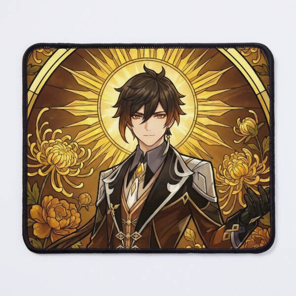 Item preview, Stained Glass Zhongli designed and sold by Thunderbelts.