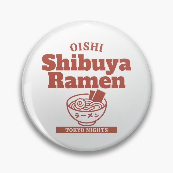 Item preview, Oishi Shibuya Ramen Tokyo Nights Vintage Japanese Ramen Shop Graphic designed and sold by HYPNK.