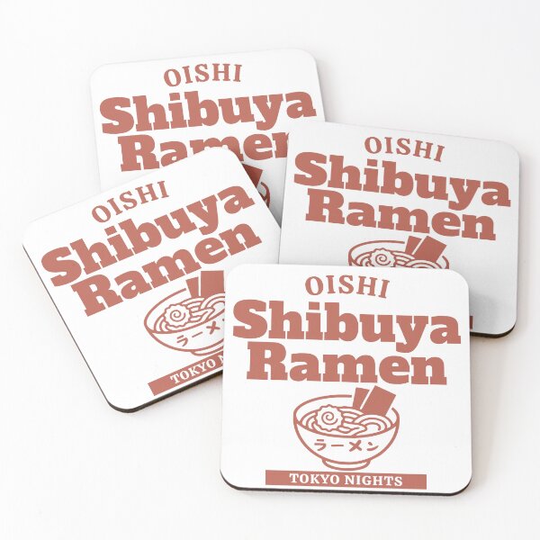 Item preview, Oishi Shibuya Ramen Tokyo Nights Vintage Japanese Ramen Shop Graphic designed and sold by HYPNK.