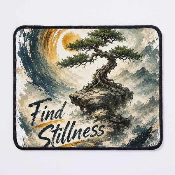 Item preview, Find Stillness designed and sold by LoudMouthArt.