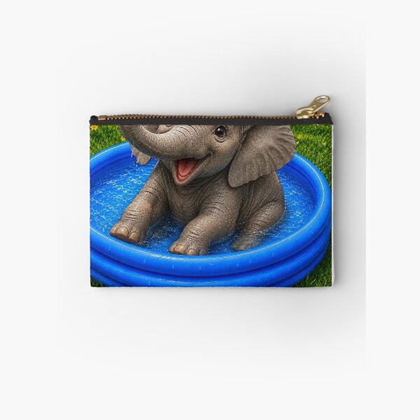 Item preview, Paddling Elephant designed and sold by MariaLouise-Art.