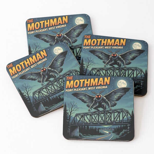 Item preview, Mothman Cryptid Horror Comic Design designed and sold by redsharkuk.