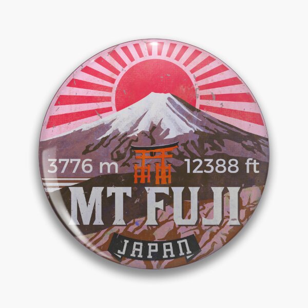 Item preview, MT Fuji Vintage Emblem V03 designed and sold by Lidra Zehcnas.