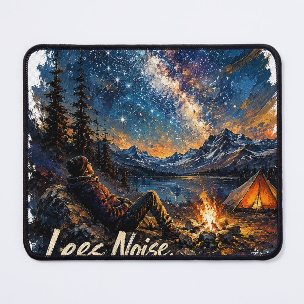 Item preview, Less Noise More Life designed and sold by LoudMouthArt.