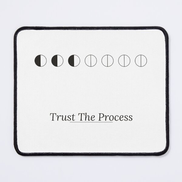 Item preview, Trust The Process Moon Phases designed and sold by ⭐ AURA STUDIO.