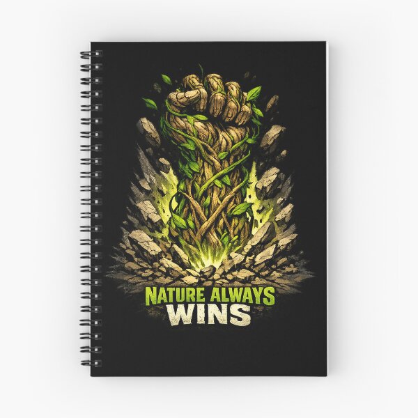 Item preview, Nature Always Wins — Bold Tree Root Power Fist Breaking Stone | Motivational Nature Art designed and sold by ArtoryWorks.