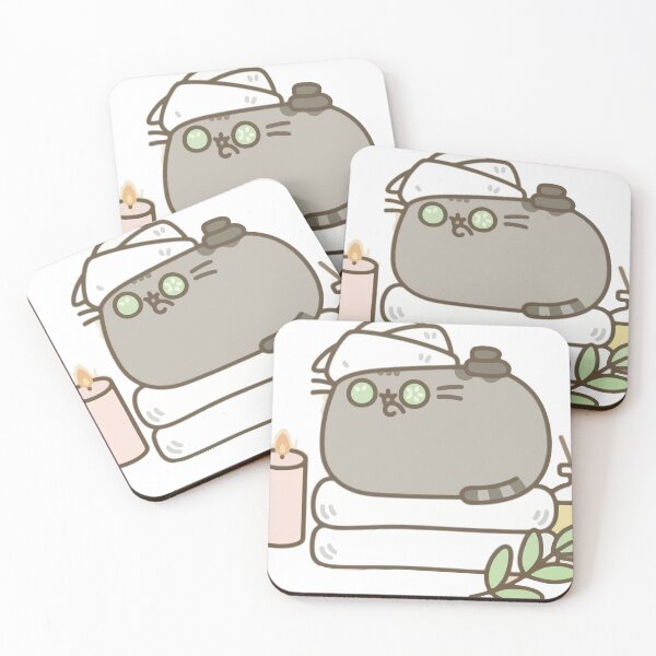 Item preview, pusheen in spa designed and sold by daenarys123.