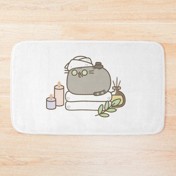 Item preview, pusheen in spa designed and sold by daenarys123.