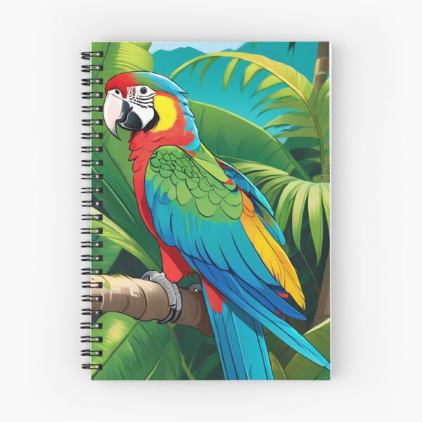 Item preview, Art - Macaw, Splendor of the Lush Jungle designed and sold by AnimeShin.