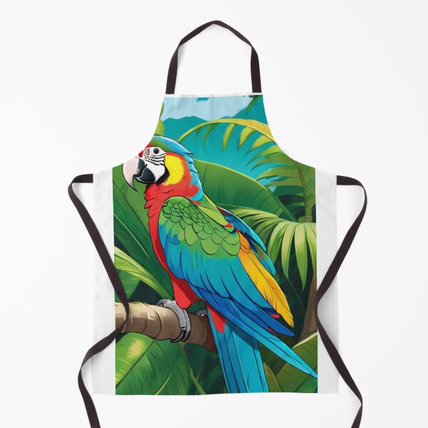 Item preview, Art - Macaw, Splendor of the Lush Jungle designed and sold by AnimeShin.