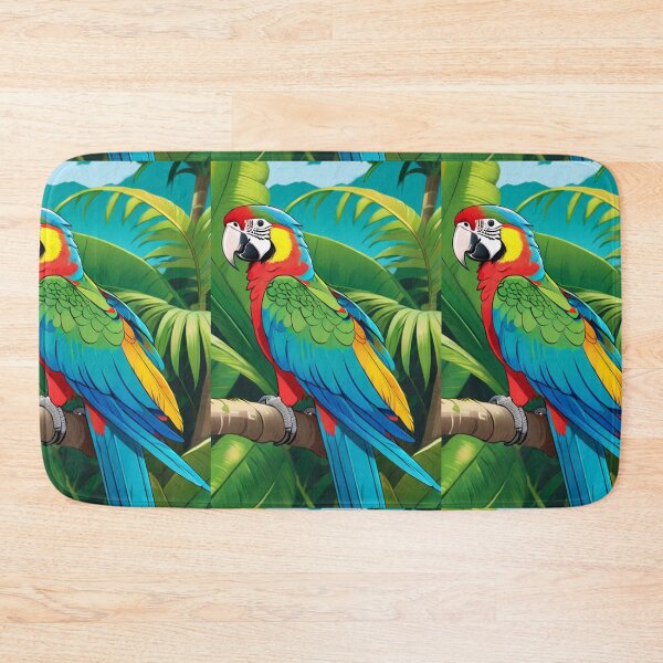 Item preview, Art - Macaw, Splendor of the Lush Jungle designed and sold by AnimeShin.