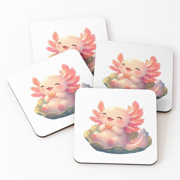 Item preview, Cute happy axolotl designed and sold by SMARTKIT DESIGNAGENCY.
