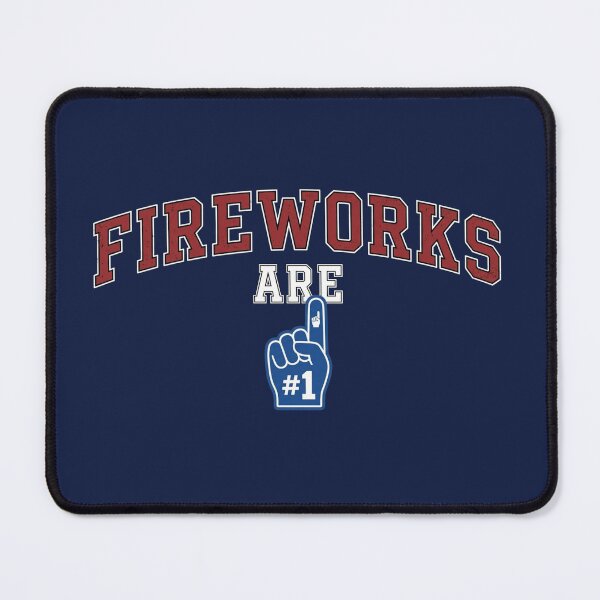 Item preview, Funny Fireworks Are Number 1 Foam Finger designed and sold by pigasousshop.