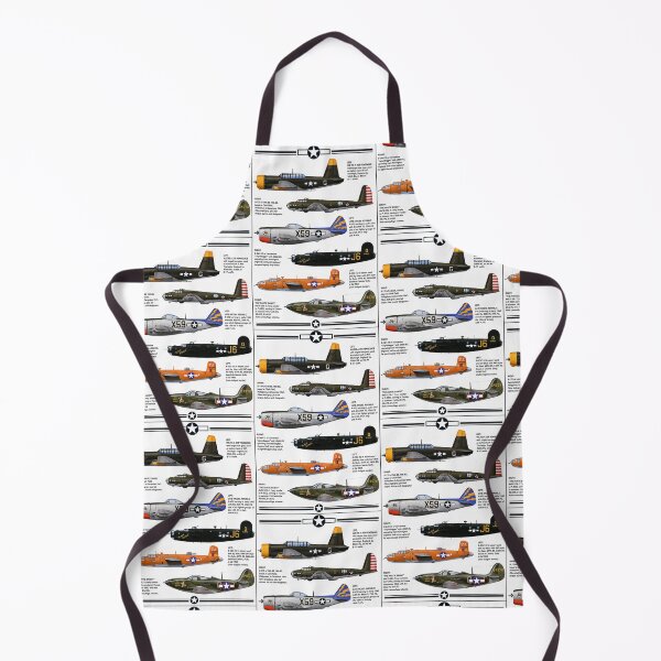 Item preview, World War II Aircraft Profiles Poster | Vintage Military Aviation Illustration designed and sold by PIXEL POP DESIGNS - Beyond the Norm!.