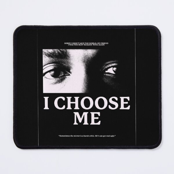Item preview, Kendrick I Choose Me Fan Art Poster – Mirror Quote Minimal Print designed and sold by gringoods.