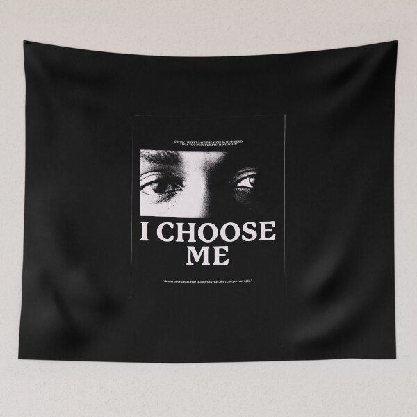 Item preview, Kendrick I Choose Me Fan Art Poster – Mirror Quote Minimal Print designed and sold by gringoods.