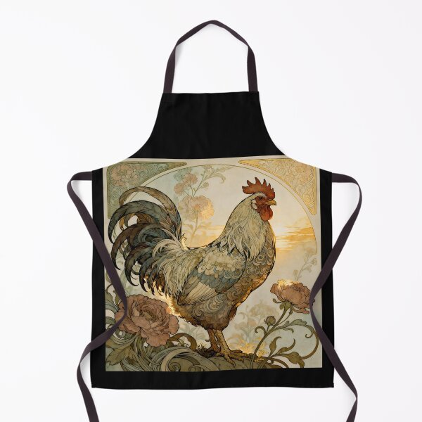 Item preview, Fantasy Art Nouveau Polish Chicken designed and sold by Glimmersmith.