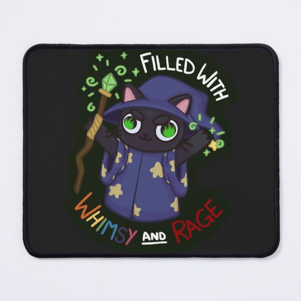 Item preview, Filled with Whimsy and Rage Wizard Cat designed and sold by dootfodil.