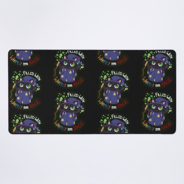 Item preview, Filled with Whimsy and Rage Wizard Cat designed and sold by dootfodil.