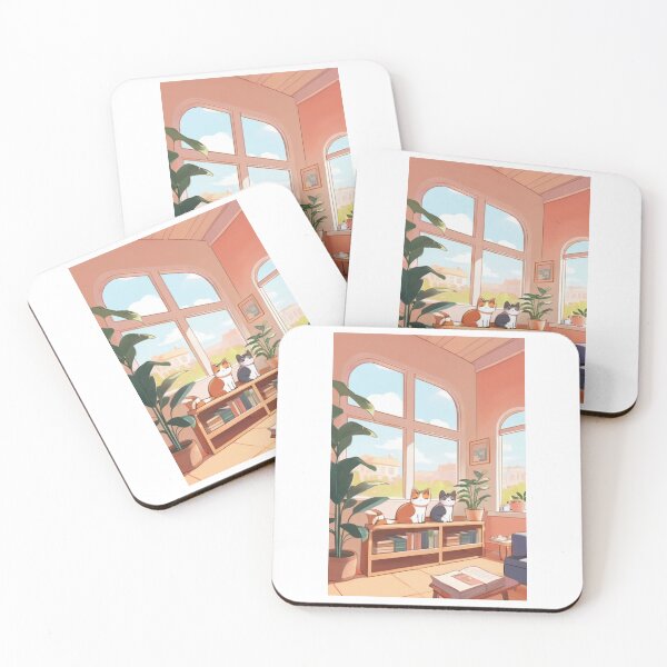 Item preview, Art - Manga Interior Scene, Domestic Comfort and Wellbeing designed and sold by AnimeShin.