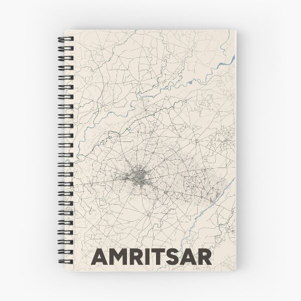 Item preview, Amritsar Map designed and sold by MapsNerd.