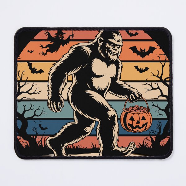 Item preview, Bigfoot Goes Trick or Treating designed and sold by WigOutlet.