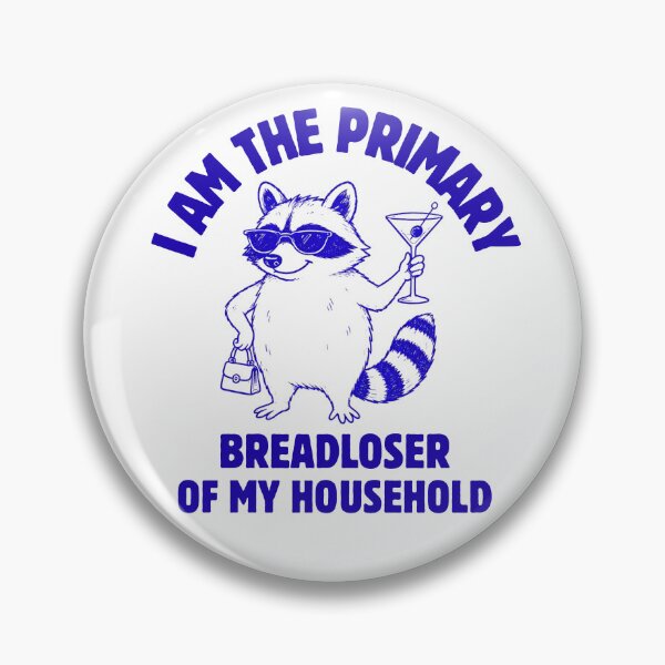 Item preview, Primary Breadloser Funny Self Deprecating Humor Typography designed and sold by arabiw.
