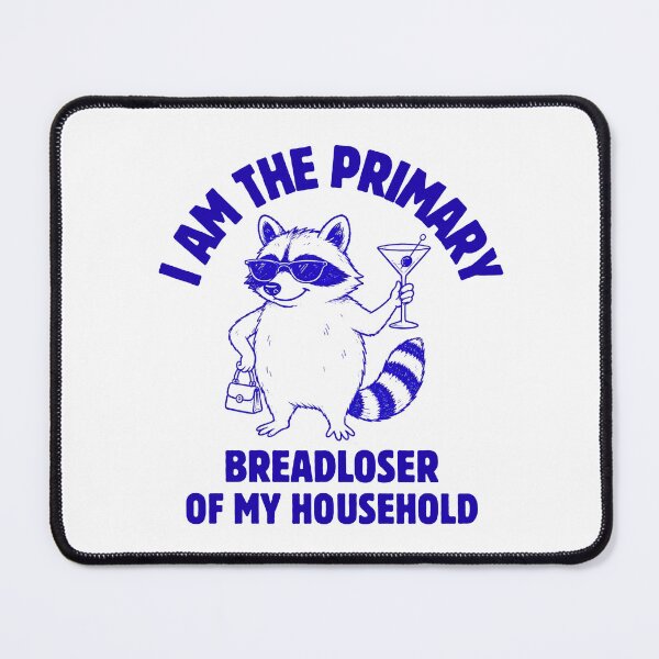 Item preview, Primary Breadloser Funny Self Deprecating Humor Typography designed and sold by arabiw.