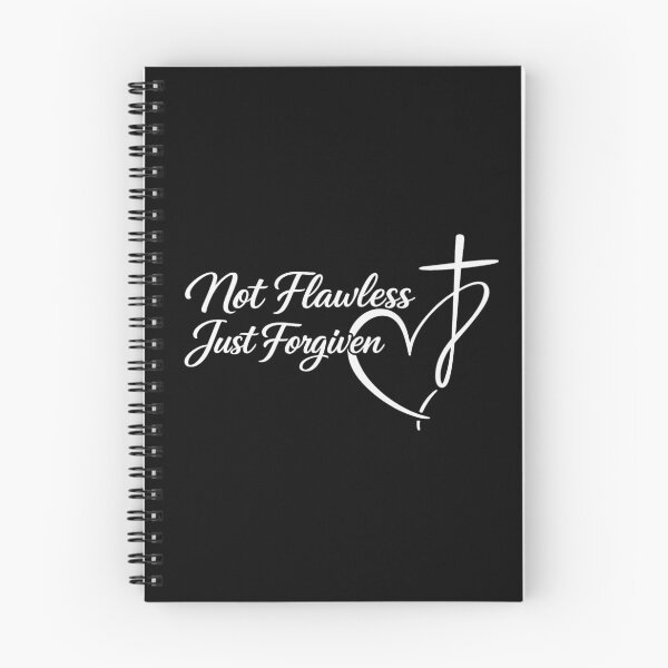 Item preview, Not Flawless Just Forgiven Christian, Religious Gift designed and sold by CloudyPress.