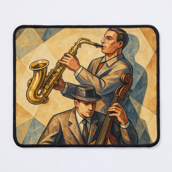 Item preview, Jazz band – Modern Abstract Musician Art Tee designed and sold by paulo silveira.
