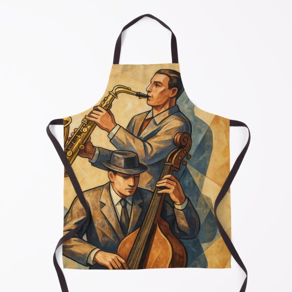 Item preview, Jazz band – Modern Abstract Musician Art Tee designed and sold by paulo silveira.