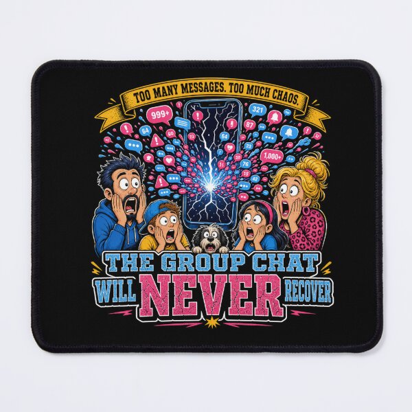Item preview, The Group Chat Will Never Recover Funny Gender Reveal Party designed and sold by freshwear design.