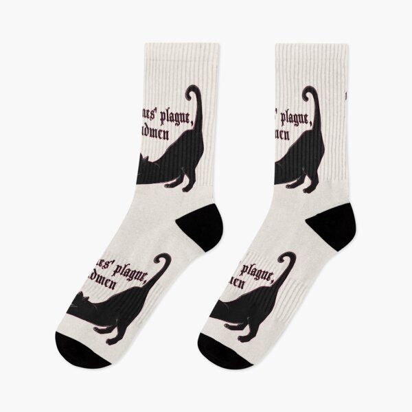 Item preview, Tis the Times' Plague-  Shakespeare Black Cat Gothic Quote designed and sold by Kyradem.