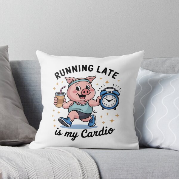 Item preview, Running Late Is My Cardio designed and sold by eithden.