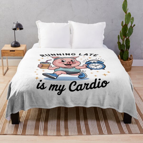Item preview, Running Late Is My Cardio designed and sold by eithden.
