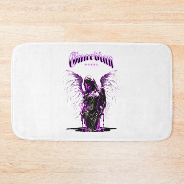 Item preview, Obsidian Angel Purple Gothic Wings Dark Fantasy Streetwear Graphic designed and sold by MoodPrint25.